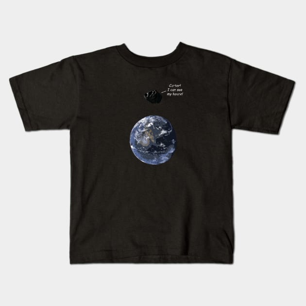 Asteroid Kids T-Shirt by geekbias
